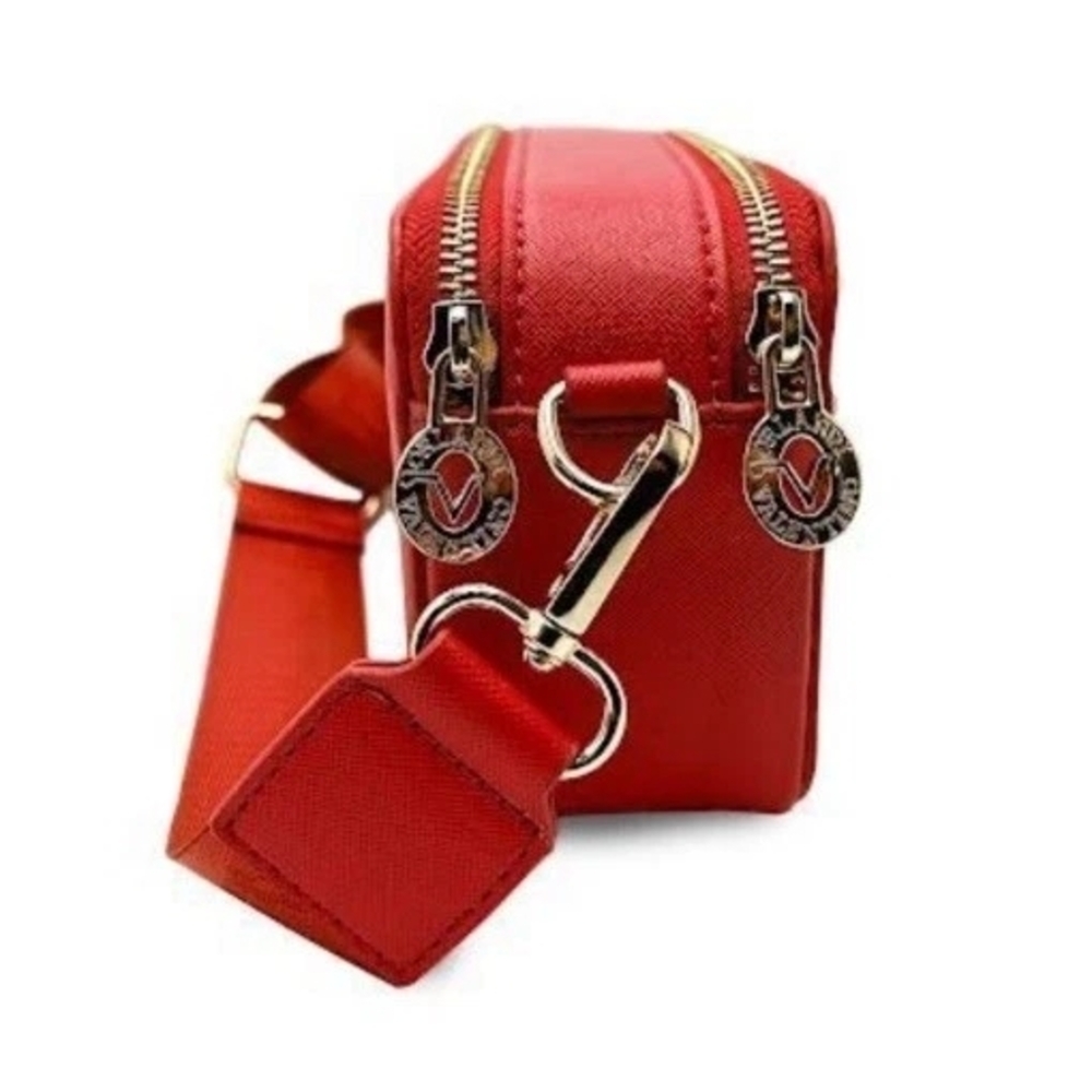 Valentino Orlandi Studded Camera Bag - Red - Picture 3 of 4